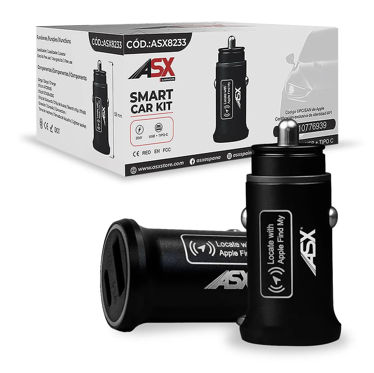 Cargador de Coche Inteligente con Localizador vs Anker Roav Charger