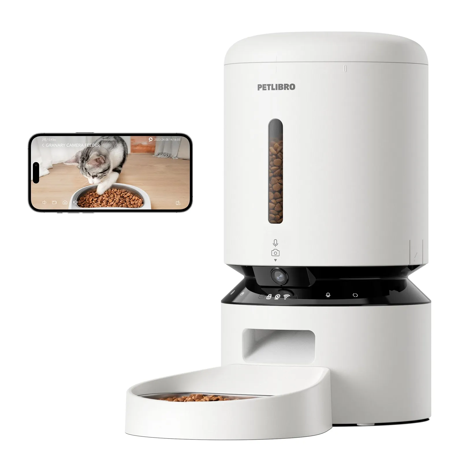 Comedero Automático con Cámara (Petlibro) vs SureFeed Microchip Pet Feeder