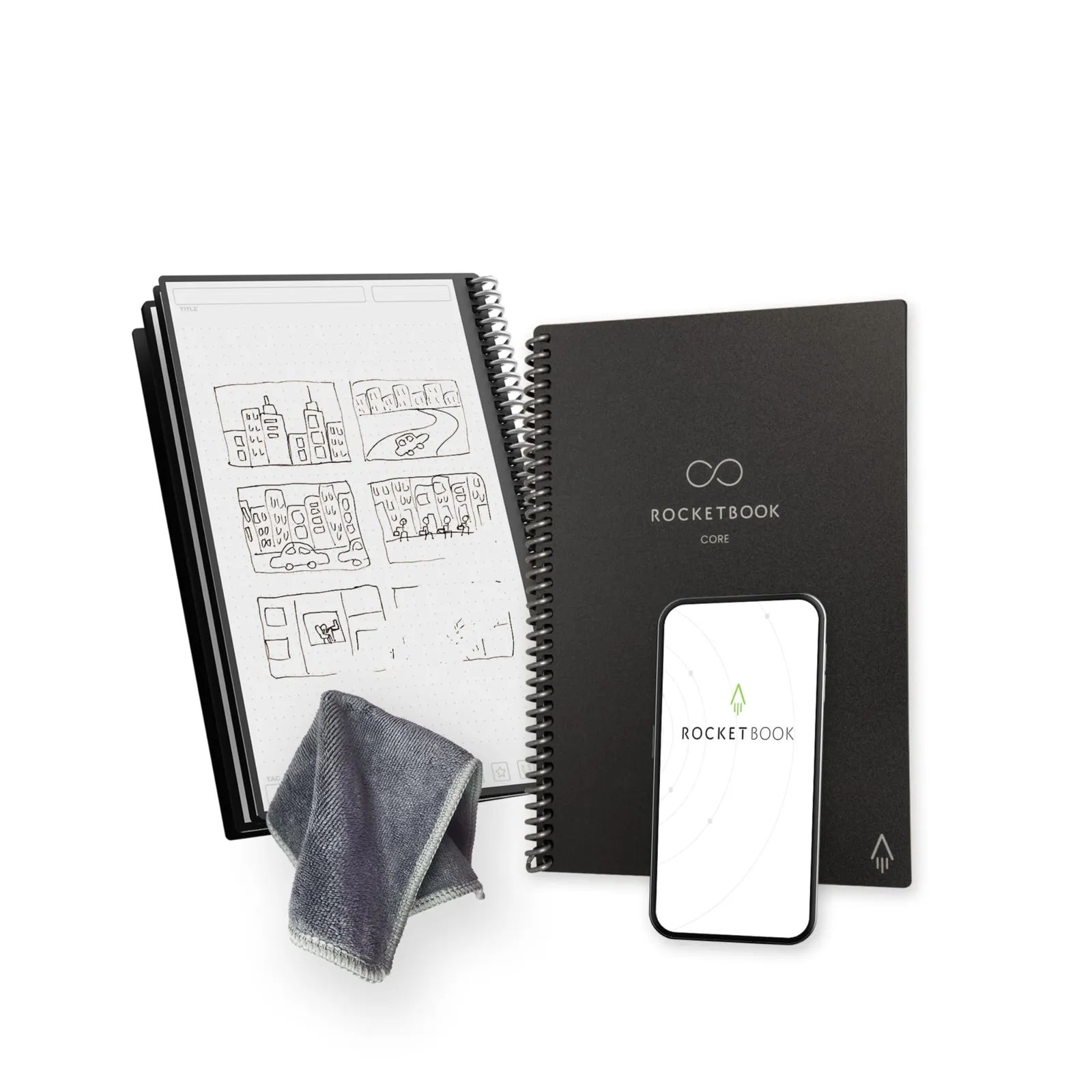 Rocketbook vs Moleskine Smart Writing Set