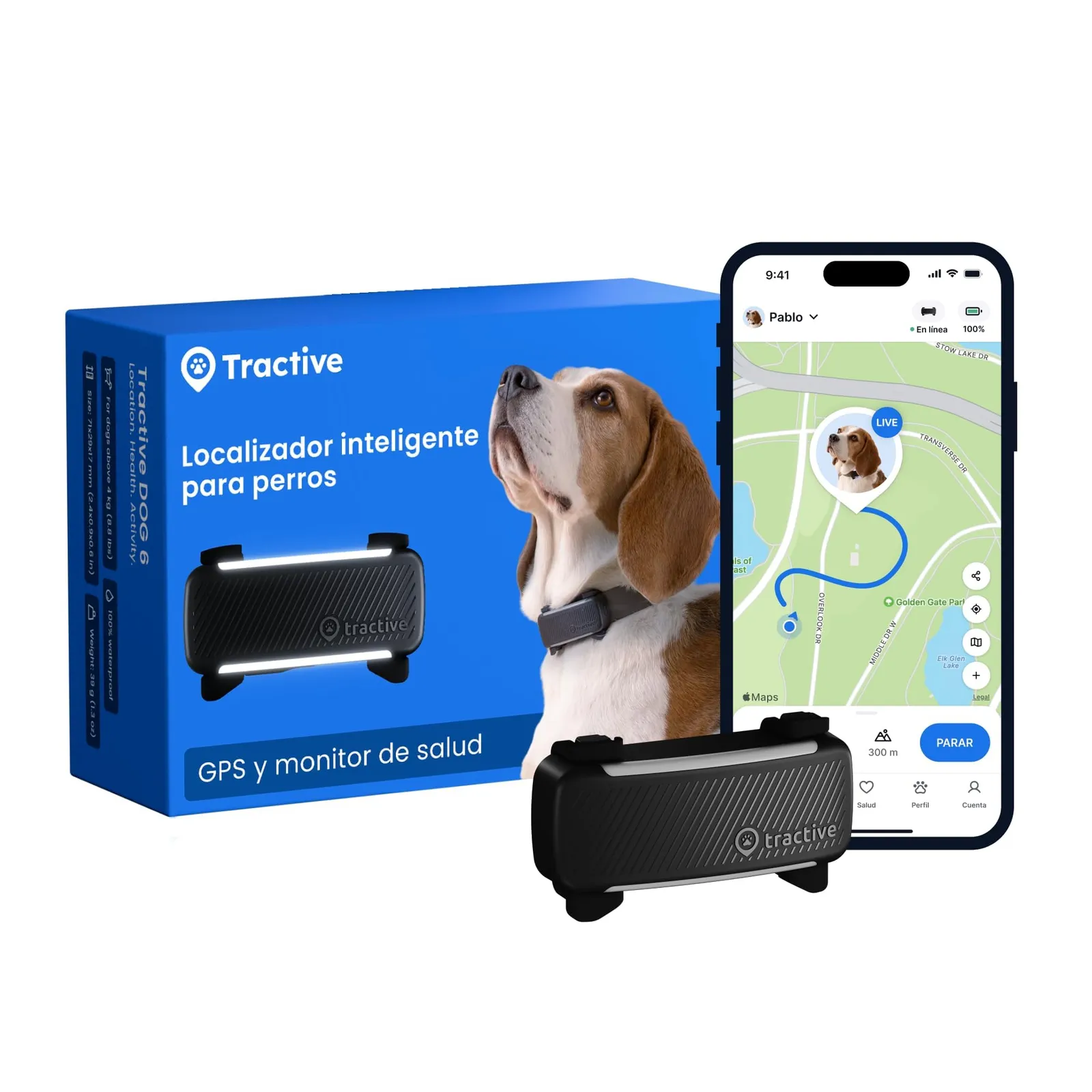 Localizador GPS para Mascotas (Tractive DOG 4) vs Kippy EVO