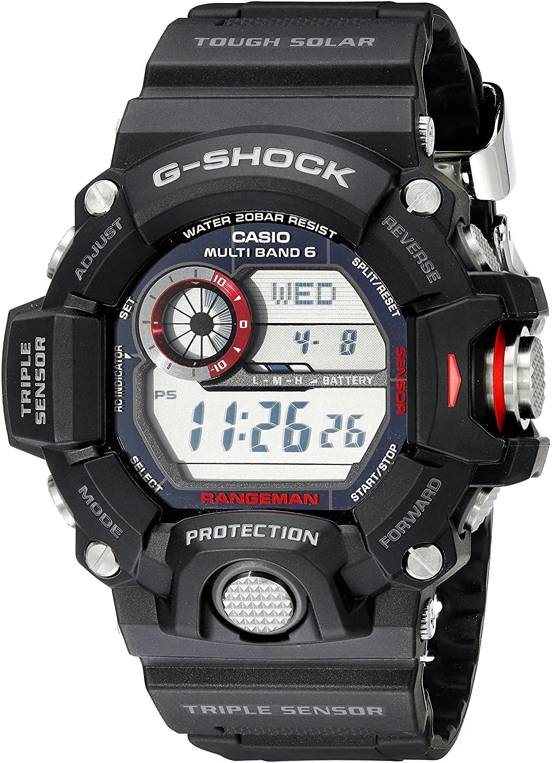 Casio G-Shock GW-9400 vs Garmin Instinct 2 Solar