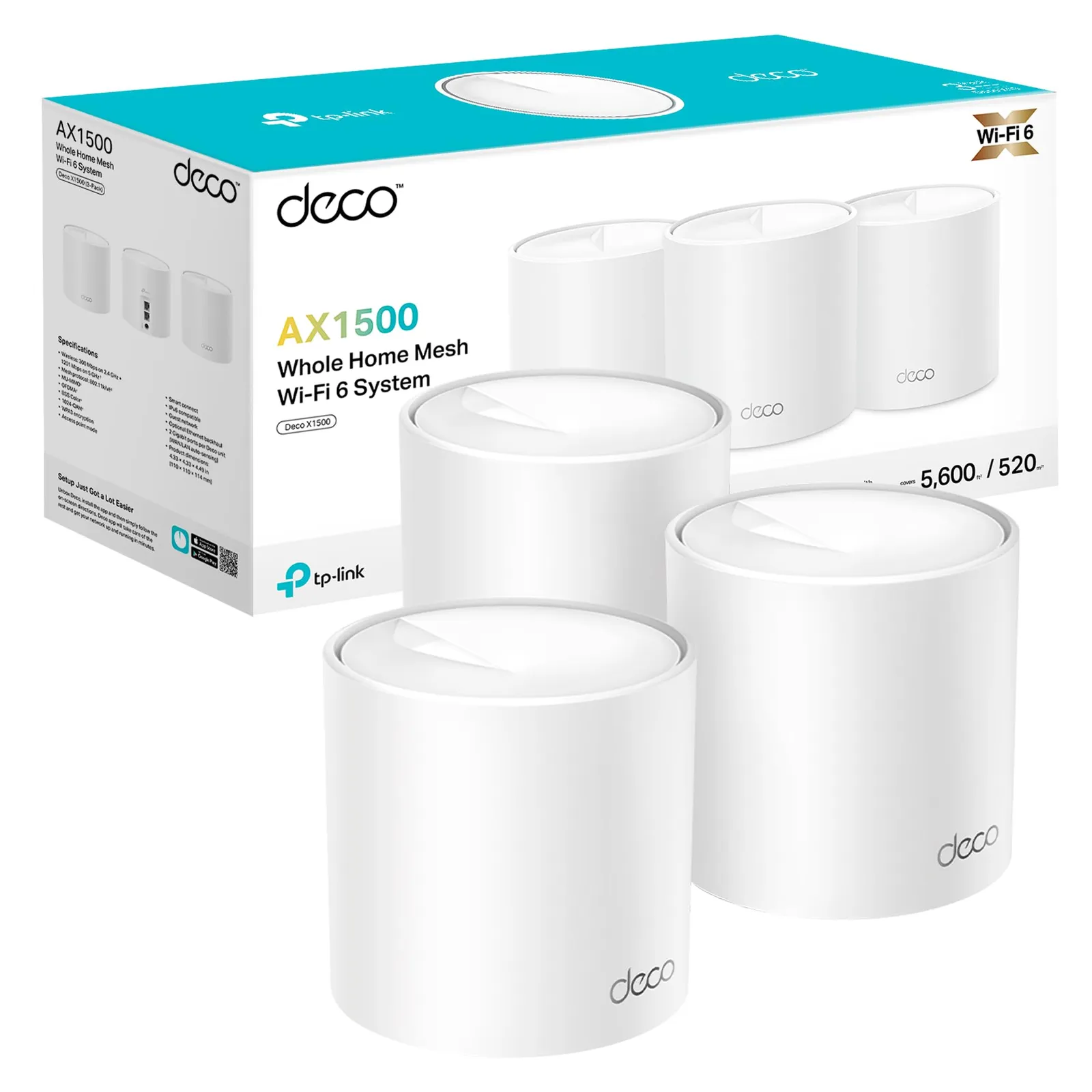 TP-Link Deco X20 vs Tenda Nova MW6