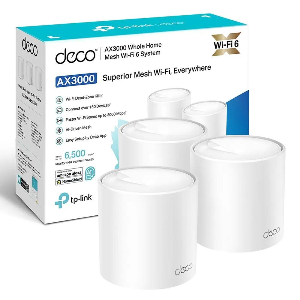 TP-Link Deco X50 vs Netgear Orbi RBK752