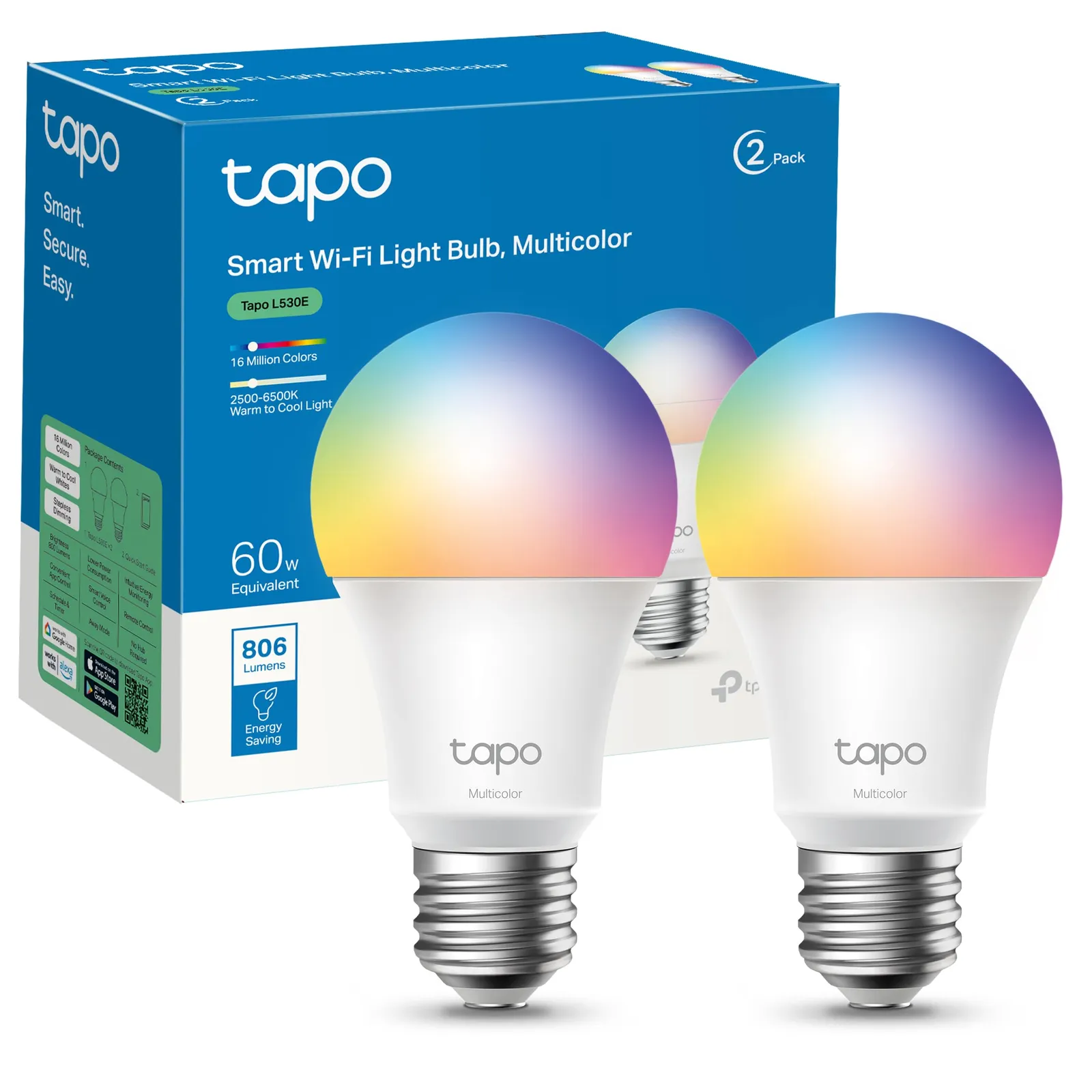 TP-Link Tapo L610 vs Yeelight Smart LED Bulb